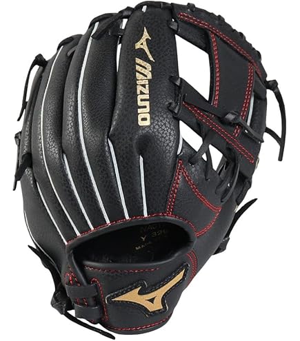 Mizuno 少年軟式用オールラウンド用カラー:ブラック.サイズ:M MIZUNO ミズノ グローブ キッズ ジュニア 子供 ジュニア軟式用MZ